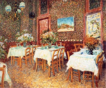 レストランの内装 2 フィンセント・ファン・ゴッホ Oil Paintings